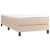 Cadru de pat box spring, cappuccino, 80x200 cm, piele ecologică GartenMobel Dekor