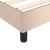 Cadru de pat box spring, cappuccino, 90x190 cm, piele ecologică GartenMobel Dekor