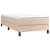 Cadru de pat box spring, cappuccino, 90x190 cm, piele ecologică GartenMobel Dekor