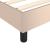 Cadru de pat box spring, cappuccino, 90x200 cm, piele ecologică GartenMobel Dekor