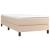 Cadru de pat box spring, cappuccino, 90x200 cm, piele ecologică GartenMobel Dekor