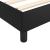 Cadru de pat box spring, negru, 100x200 cm, piele ecologică GartenMobel Dekor