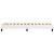 Cadru de pat box spring, alb, 100x200 cm, piele ecologică GartenMobel Dekor