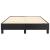 Cadru de pat box spring, negru, 120x200 cm, piele ecologică GartenMobel Dekor