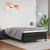 Cadru de pat box spring, negru, 120x200 cm, piele ecologică GartenMobel Dekor