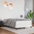 Cadru de pat box spring, alb, 120x200 cm, piele ecologică GartenMobel Dekor