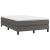 Cadru de pat box spring, gri, 120x200 cm, piele ecologică GartenMobel Dekor