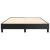 Cadru de pat box spring, negru, 140x190 cm, piele ecologică GartenMobel Dekor
