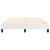 Cadru de pat box spring, alb, 140x190 cm, piele ecologică GartenMobel Dekor
