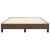 Cadru de pat box spring, maro, 140x200 cm, piele ecologică GartenMobel Dekor