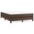 Cadru de pat box spring, maro, 140x200 cm, piele ecologică GartenMobel Dekor