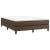 Cadru de pat box spring, maro, 140x200 cm, piele ecologică GartenMobel Dekor