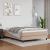 Cadru de pat box spring, cappuccino, 140x200cm, piele ecologică GartenMobel Dekor