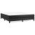Cadru de pat box spring, negru, 160x200 cm, piele ecologică GartenMobel Dekor