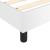 Cadru de pat box spring, alb, 180x200 cm, piele ecologică GartenMobel Dekor