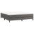 Cadru de pat box spring, gri, 180x200 cm, piele ecologică GartenMobel Dekor