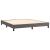 Cadru de pat box spring, gri, 180x200 cm, piele ecologică GartenMobel Dekor