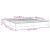 Cadru de pat box spring, gri, 180x200 cm, piele ecologică GartenMobel Dekor