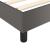 Cadru de pat box spring, gri, 180x200 cm, piele ecologică GartenMobel Dekor