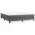 Cadru de pat box spring, gri, 180x200 cm, piele ecologică GartenMobel Dekor