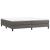 Cadru de pat box spring, gri, 200x200 cm, piele ecologică GartenMobel Dekor