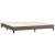 Cadru de pat box spring, gri, 200x200 cm, piele ecologică GartenMobel Dekor