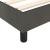 Cadru de pat box spring, gri închis, 80x200 cm, catifea GartenMobel Dekor