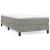 Cadru de pat box spring, gri deschis, 90x190 cm, catifea GartenMobel Dekor