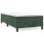 Cadru de pat box spring, verde închis, 90x190 cm, catifea GartenMobel Dekor