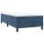 Cadru de pat box spring, albastru închis, 90x190 cm, catifea GartenMobel Dekor