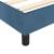Cadru de pat box spring, albastru închis, 90x190 cm, catifea GartenMobel Dekor