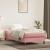 Cadru de pat box spring, roz, 90x190 cm, catifea GartenMobel Dekor
