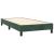 Cadru de pat box spring, verde închis, 90x200 cm, catifea GartenMobel Dekor