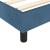 Cadru de pat box spring, albastru închis, 90x200 cm, catifea GartenMobel Dekor
