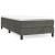 Cadru de pat box spring, gri închis, 100x200 cm, catifea GartenMobel Dekor