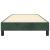 Cadru de pat box spring, verde închis, 100x200 cm, catifea GartenMobel Dekor
