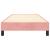 Cadru de pat box spring, roz, 100x200 cm, catifea GartenMobel Dekor