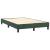 Cadru de pat box spring, verde închis, 120x200 cm, catifea GartenMobel Dekor