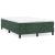 Cadru de pat box spring, verde închis, 120x200 cm, catifea GartenMobel Dekor