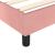 Cadru de pat box spring, roz, 120x200 cm, catifea GartenMobel Dekor