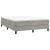 Cadru de pat box spring, gri deschis, 140x190 cm, catifea GartenMobel Dekor