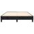 Cadru de pat box spring, negru, 140x190 cm, catifea GartenMobel Dekor