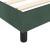 Cadru de pat box spring, verde închis, 140x190 cm, catifea GartenMobel Dekor
