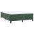 Cadru de pat box spring, verde închis, 140x190 cm, catifea GartenMobel Dekor