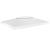 Acoperiș de pavilion cu 2 niveluri, alb, 4x3 m, 310 g/m² GartenMobel Dekor