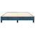 Cadru de pat box spring, albastru închis, 140x190 cm, catifea GartenMobel Dekor