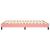 Cadru de pat box spring, roz, 140x190 cm, catifea GartenMobel Dekor