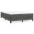 Cadru de pat box spring, gri închis, 140x200 cm, catifea GartenMobel Dekor