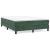 Cadru de pat box spring, verde închis, 140x200 cm, catifea GartenMobel Dekor