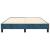 Cadru de pat box spring, albastru închis, 140x200 cm, catifea GartenMobel Dekor